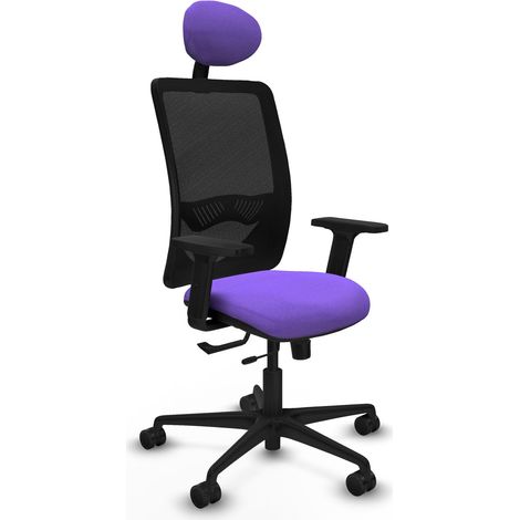 Sedia da ufficio piqueras y crespo Zulema nera ergonomica regolabile (1/2)