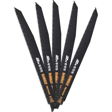 Hoja de sierra sable, bi-metal, Extreme 2X, demolición, 305 mm, 6 - 42 mm  DeWalt DT2314L-QZ