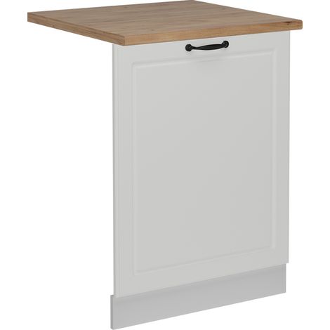 Pannello frontale della lavastoviglie R-Line, Bianco casa di campagna, 60 cm , PL Rovere, Vicco