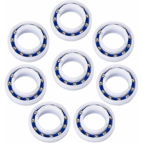 Ruota cuscinetto di ricambio C60 per pulitore per piscine Polaris 280/180, confezione da 8, Cuscinetto C-60 per pulitore a pressione per piscine (1/5)
