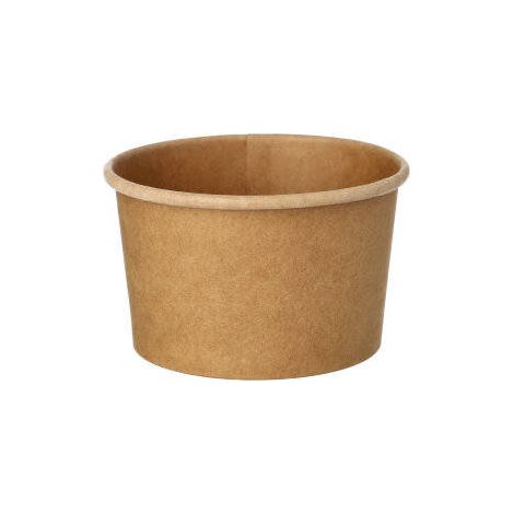 Gobelet à soupe en papier 230 ml, diamètre 98 mm, hauteur 6 cm, 25 pièces. (1/2)