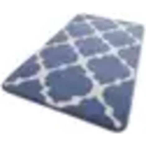 Tapis de cuisine antidérapant et absorbant - Bleu (1/3)