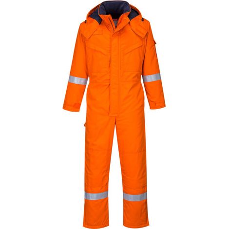 Mono de trabajo ignífugo y antiestático para invierno Regular FR53 XXXL Naranja