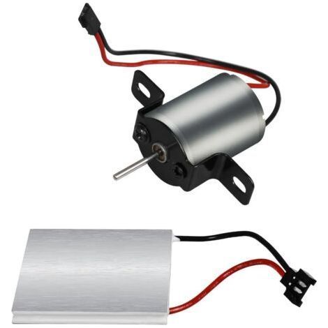 Moteur de remplacement pour ventilateur de cheminée avec générateur électrique, accessoires pour ventilateur de poêle à bois à 4 pales (1/5)
