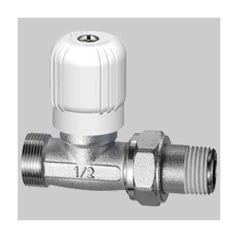 VALVOLA FAR DIRITTA PER TUBO RAME PLASTICA MULTISTRATO  3/8 x 2419     FAR
