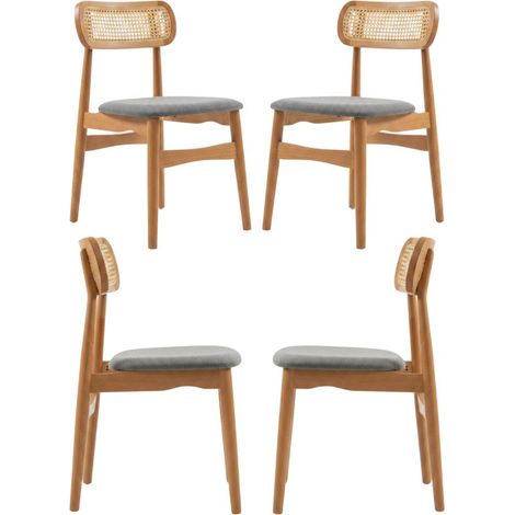 Sillas Comedor - Pack 4 Sillas Evolva