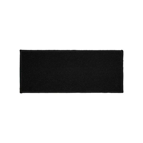 Tapis rectangulaire uni - L 120 x 50 - Noir - Livraison gratuite (1/3)