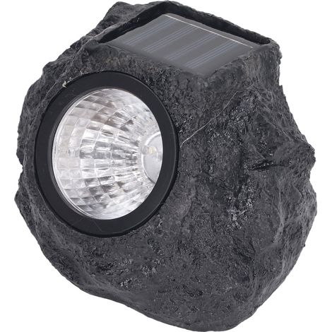 Éclairage paysager étanche IP65, batterie rechargeable, allumage automatique, lampe solaire en pierre pour jardin, allée, pelouse