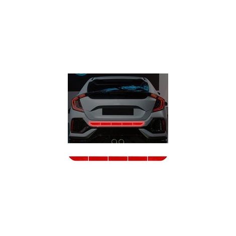 Scotch Reflechissant Blanc, Autocollants Réfléchissants Vision Nocturne,Autocollants de Sécurité Auto-Adhésifs étanches pour Voiture(2pcs) (1/5)