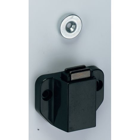 Hettich MB-Druckmagnetschnäpper D 7/GP 9, 20873 Haftkr. 0,7-1,1kg schwarz