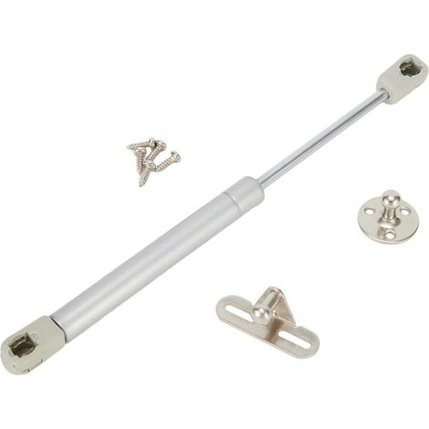 Vérin à gaz hydraulique, de porte placard en acier avec fermeture (1/5)