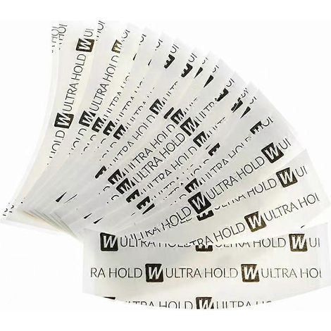 36 bandes adhésives double face Uultra Huld imperméables pour extensions, toupets et perruques à dentelle (1/5)