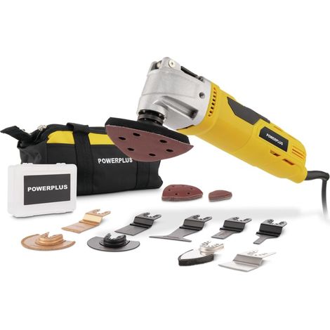 utensile multifunzione Powerplus powx1348 450W oscillante (1/2)