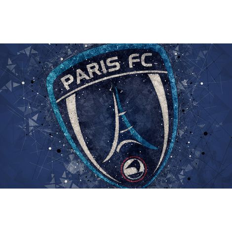 Papier peint panoramique Foot / Football - Paris FC - 130 cm x 81 cm (1/2)