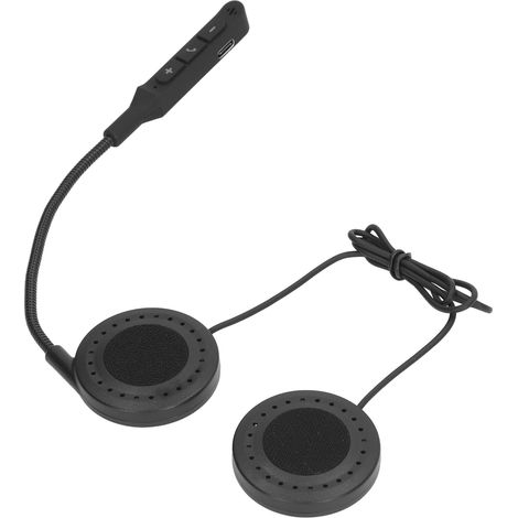 Motorradhelm-Bluetooth-Headset, wasserdicht, Freisprechfunktion für Musik und Anrufe, Bluetooth 5.0 (1/5)