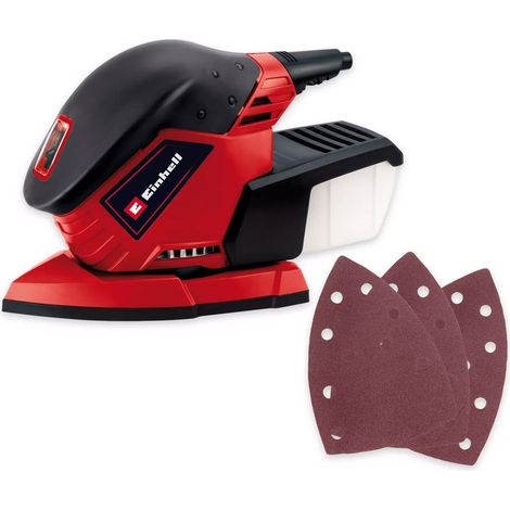 Einhell Detail Mouse Sander TE-OS 1320 Corded Dust Collection 240v + 3 Sheets (1/5)