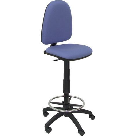 Piqueras y Crespo Bali261 Taburete Ajustable Azul Claro