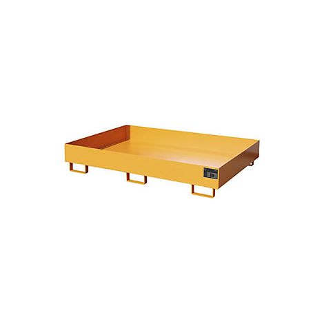 Bauer Regalwanne RW 1800, lackiert, gelborange (1/2)