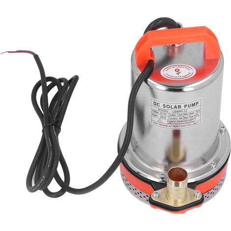 Pompe submersible DC en acier inoxydable pour irrigation agricole, chantier et terrain - pompe de surpression (1/5)