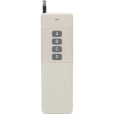 Télécommande RF - 433 MHz - 4 Canaux - Pour Moteur - 1 Pièce (1/5)