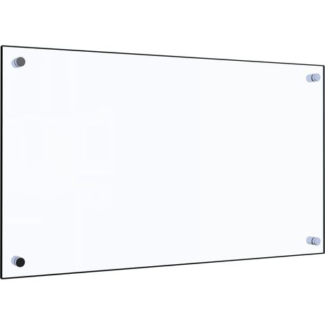 Protector contra salpicaduras cocina vidrio templado 70x40 cm vidaXL