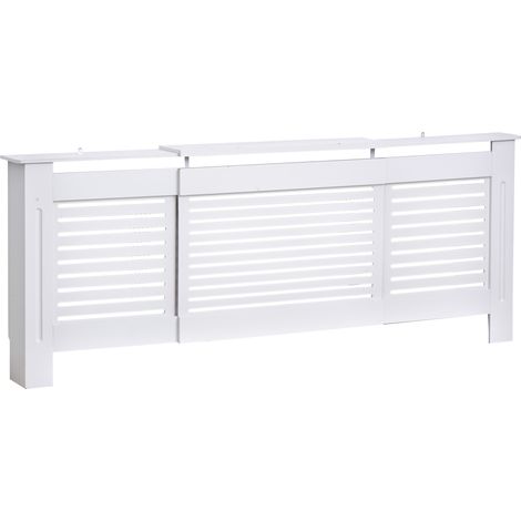 Cache-radiateur extensible ELIANE blanc (1/5)