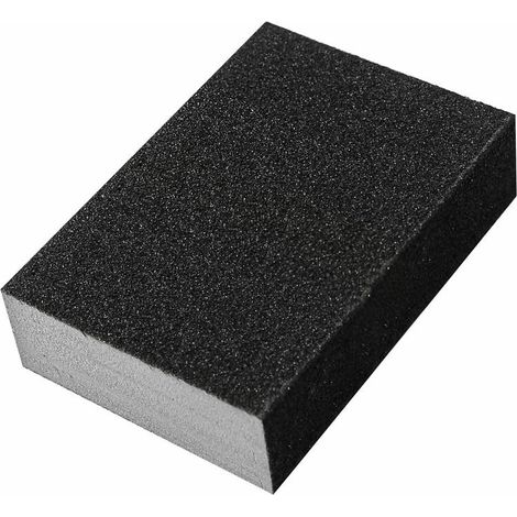 Esponja Abrasiva de Doble Grano Fino y Grueso