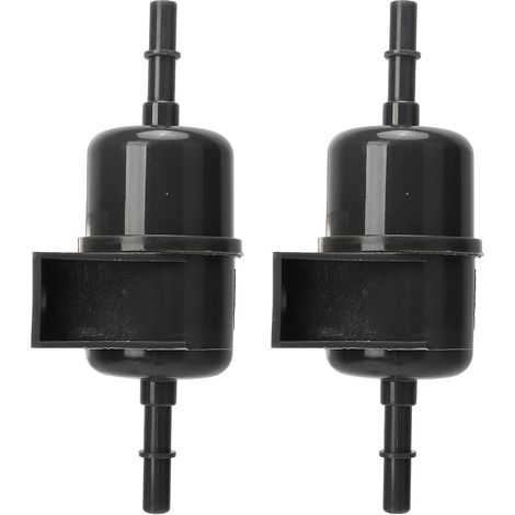 Filtre à carburant en ligne 2 pièces AM117584 compatible John Deere 425 445 455 tondeuses autoportées tracteurs de jardin (1/5)