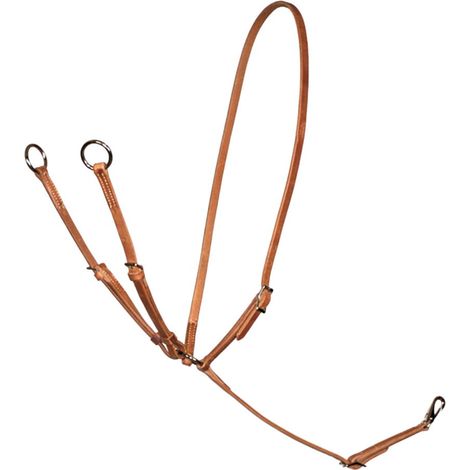 Schutz Brothers western harness martingale en cuir avec double ajustement (1/2)