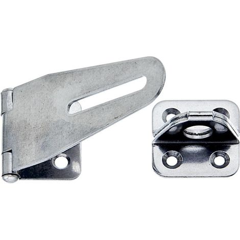 Verrou sur, acier inoxidable (1/2)