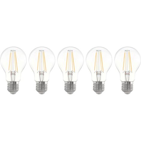 Ampoule eglo a60 led 7w 2700k pack 5