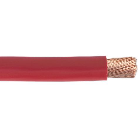 Sealey Automotive Starter Cable 315/0.40mm 40mm� 300A 10m Red AC40SQRE