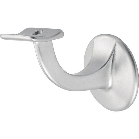 hermeta support main courante 3501 alu.argent.anod.d.plaque murale 56mm - 3501-01E