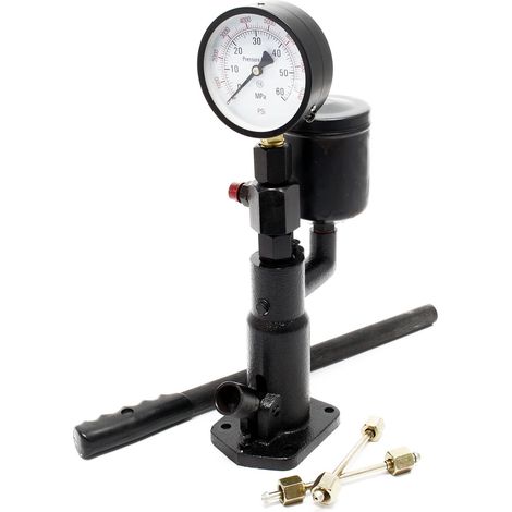 Tester per iniettori diesel 0-600 bar Strumento di prova per ugelli d'iniezione (1/5)