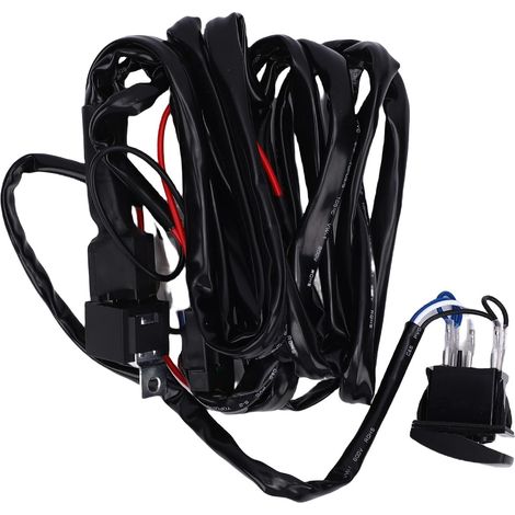 Kit de Faisceau de Câblage Polyvalent pour Fouet éclairé RZR UTV ATV 160 W, Construction Fiable en Fil de Cuivre