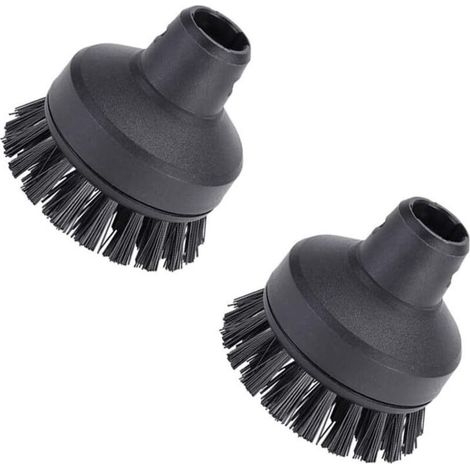 Petite brosse ronde pour nettoyeur vapeur Kärcher SC1 SC2 SC3 SC4 SC5 SC6 SC7 (2 Big Round Brush)