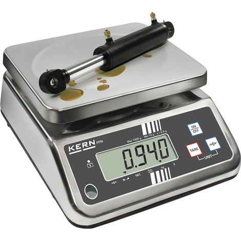 Tischwaage Wägebereich 6kg eichfähig Ziffernschritt 2g Plattform-B230xT190mmKERN (1/3)