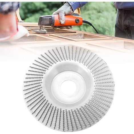 Disque à poncer biseauté de 125 mm pour moulures, argenté, à pointes (1/5)