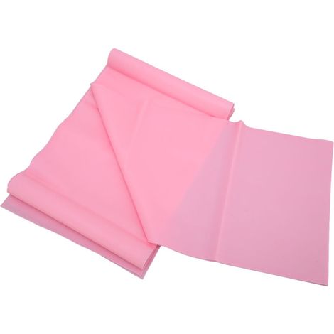 Bandoulière Élastique Fitness Portable pour Entraînement Musculaire Rose (1/5)