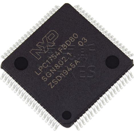 LPC1754FBD80 Microcontroller (MCU) Chip Electronic Components (IC) Set of 5 pieces (5 units)