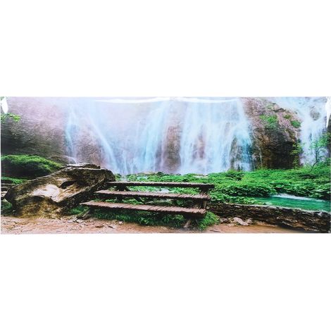 Affiche de fond, peinture décorative, autocollant en PVC, Image de paysage pour Aquarium, 122x50cm (1/5)