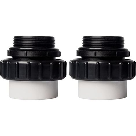 Compatible avec le kit de raccordement de tuyau de pompe à sable à joint coulissant Pentair 21063-200-000 2 pouces MIP x 2 pouces (paquet de 2 pièces)