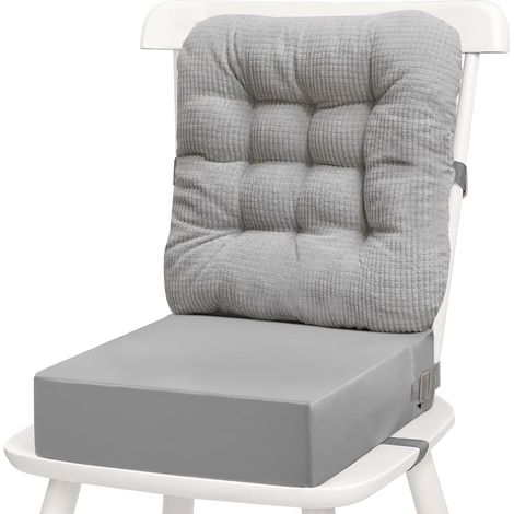 Rehausseur Chaise Enfant - 2 Réhausseurs pour Enfants avec Différentes Hauteurs pour Manger, Rehausseur Amovible, PU imperméable à l'eau facile à nettoyer rehausseur de chaise (1/5)