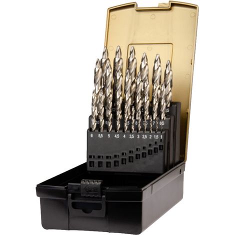 SCHILL Coffret 25 forets HSS PROSTEP DIN338 - 00442G25