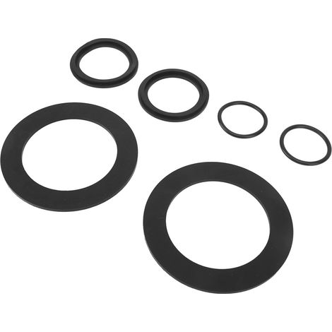Lot de 6 pièces 25076RP avec rondelles 10745, 10262, 10255 et rondelles en silicone pour vannes à piston de piscine (1/5)