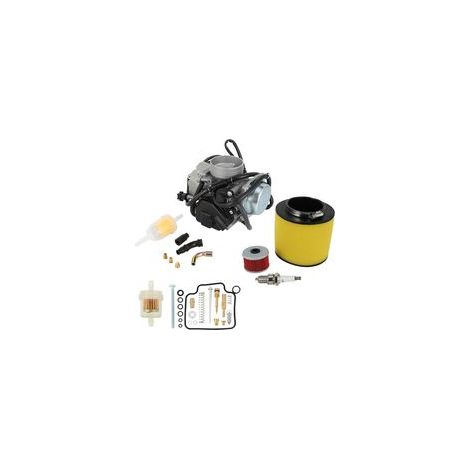 Kit de carburateur , carburateur avec filtre à air, filtre à huile et bougie d'allumage pour TRX350FE TRX350FM TRX350TE TRX350TM 2000-2006