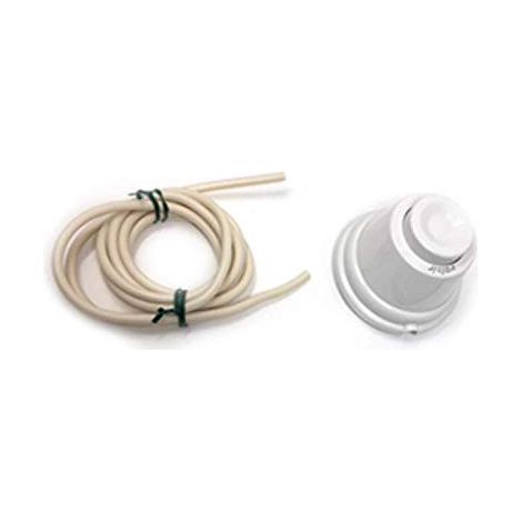 Pulsante pneumatico esterno a parete bianco Valsir VS0802401