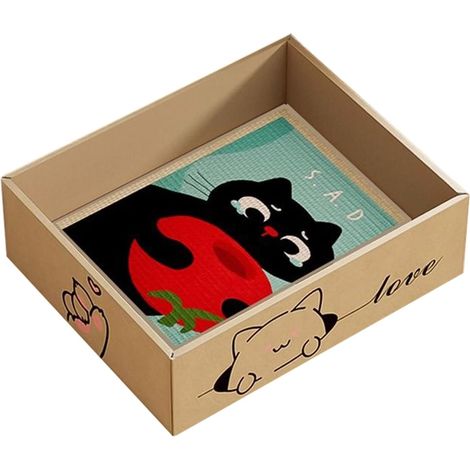 Griffoir pour chat En carton ondulé (1/5)