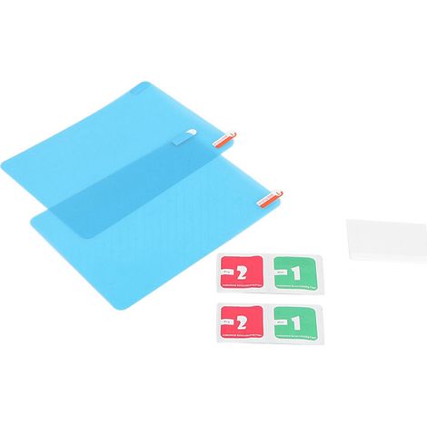 Lot de 2 autocollants imperméables et résistants à la pluie pour rétroviseurs de voiture, film protecteur anti-buée, protection anti-pluie ovale (1/5)