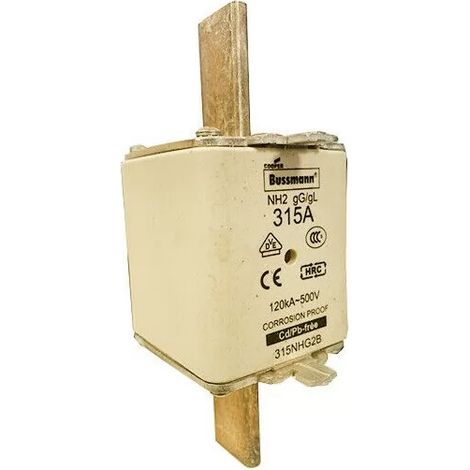 Bussmann 315NHG2B NH2-Sicherungspatrone 315A 500V GL/GG
